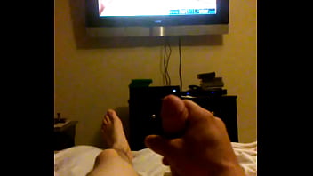 Preview 4 of Kinner Bf - Handling My Big Dick Watching Julia Ann
