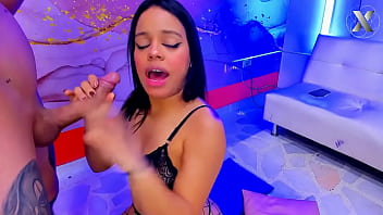 Preview 1 of Czech Fav - Horny friends give blowjobs to this guy with a long cock