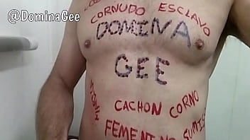 Preview 2 of Xx Video Rrb - Esclavo Cornudo Sumiso Femenino