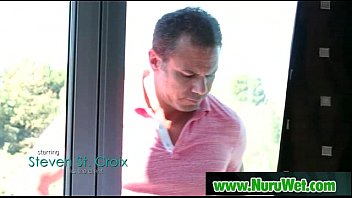 Preview 1 of Sexviedoopan - Japanese Nuru Massage And Sexual Tension On Air Matress 15