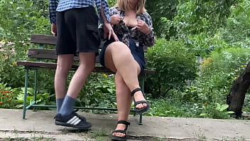 Preview 1 of Indian Dewar Bhabi Xxxxx Sex - Mother in law lets me cum on her tits