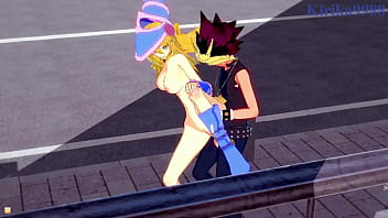 Preview 2 of Gadis Muda Catik - Dark Magician Girl and Yugi Mutou intense sex. - Yu-Gi-Oh! Duel Monsters Hentai