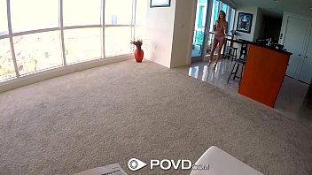 Preview 1 of Twtbaru Sex 2017 - POVD - Blonde Alexis Adams has fun with beads in POV