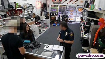 Preview 2 of Xxxs 13 - Two women tried to stole and banged hard by pawn dude