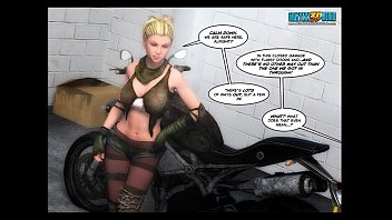 Preview 2 of Super Anal Slut Alamode - 3D Comic: Echo. Episode 1