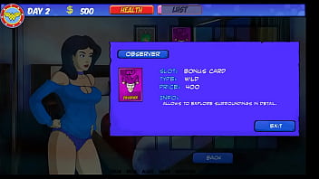 Preview 2 of Hot Xes Vidoes - Hg Girl in Big city a old hentai game with diana(Wonder woman) parodie