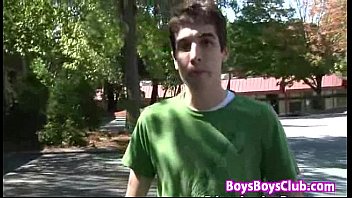 Preview 2 of Shemale Fuckind Women - Blacks On Boys - White Skinny Gay Boy Fucked By Big Black Cock 16