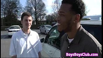 Preview 2 of Students First Time - Blacks On Boys - White Skinny Gay Boy Fucked By Big Black Cock 26
