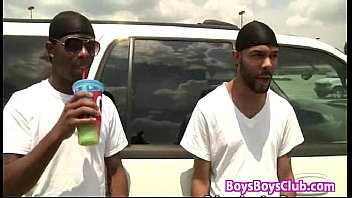 Preview 2 of Vxxx Mother And Boys - Blacks On Boys - White Skinny Gay Boy Fucked By Big Black Cock 04