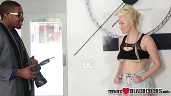 Preview 1 of Jenna Cheats - Jizzy teen blow black rod