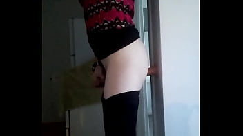 Preview 4 of Only Man And Mam - dildo masturbation crossdresser