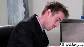 Preview 1 of Selfie Car - Hardcore Sex In Office With Big Round Boobs Horny Girl (selena santana) vid-28