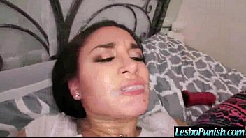 Preview 1 of Fantasia Sexual Sabrina Rabanne - Punish Sex Tape Between Lesbians Girls (adriana&amp_gabriella) vid-04