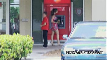 Preview 1 of Nigro Japanesegirl - Huge titty amateur blows outdoors for cash