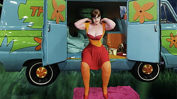 Preview 1 of Myanmar Free Porn Movie - Granny Velma Dinkley: Mysterious Gilf Cock Sucker