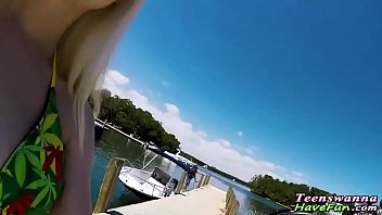 Preview 1 of Slurpy Game - Teens cum swap at party