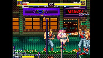 Preview 2 of Xxneoxx 2 - Cute lady in sex in Streets of ryona new hentai game