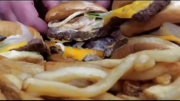 Preview 2 of Russian Ice Hockey Tube - MAN FUCKS BURGER (MUSIC VIDEO)
