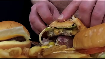 Preview 3 of Russian Ice Hockey Tube - MAN FUCKS BURGER (MUSIC VIDEO)