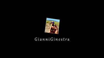 Preview 1 of Brndai Mom - GG Pissing at Monsena FKK Beach