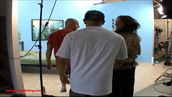 Preview 2 of Rapidito Argentina - Swingerswatching.com Hot milf try her first big cock cum on face in front of her