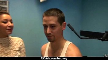 Preview 3 of Cunt Filling - Sexy teen nails her butt on hard dick for cash 30