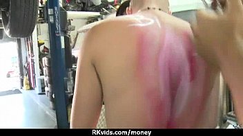 Preview 3 of Bbw Bathingsuit - Sexy teen nails her butt on hard dick for cash 26