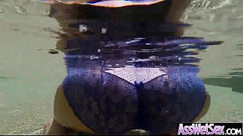Preview 1 of Sanileuni Sex Video - (kimberly kendall) Big Oiled Ass Slut Girl Need And Like Anal Sex movie-19