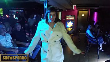 Preview 1 of Beach Getawayxxx - Public Magic Pussy on a pub