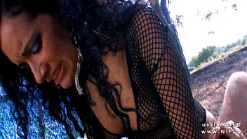 Preview 2 of Liana Perawan - Dark haired whore sodomized n jizzed by a french guy outdoor