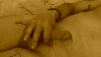 Preview 2 of Adrianna Chechik Tube Squirt - Solo wank cumshot