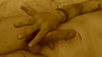 Preview 4 of Adrianna Chechik Tube Squirt - Solo wank cumshot