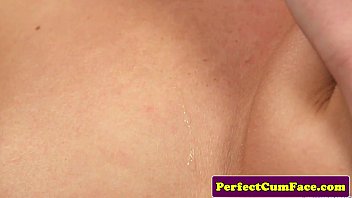 Preview 4 of Sharmhgah - Facialized babe climaxing with dripping cum