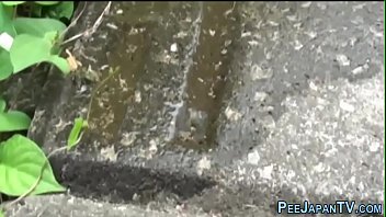 Preview 3 of Sexy Video Bf - Weird asian pissing park