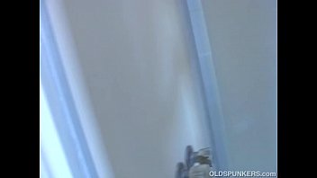 Preview 2 of Mega Booty 27 - Sexy old spunker shaves her pretty pussy and has a nice wank