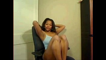 Preview 1 of Deliveries - Sexy Ebony teen teases on Webcam - more videos on dslwebcam.com