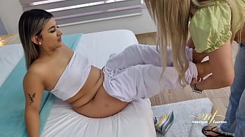 Preview 2 of Indian Shemale In Saree - TRAILER - My step son&#039_s girlfriend learns to shave and fuck with a woman for the first time - Monique Fuentes