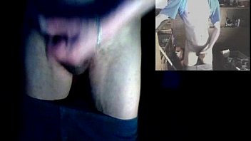 Preview 2 of Turkandh Omegle - double view of jerking boy