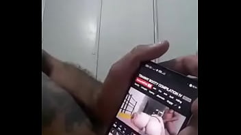 Preview 4 of Black Woman Giving A Foot Job - Verification video