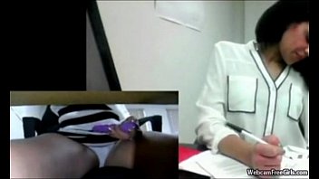 Preview 1 of China Sex Xxxx - Desi Indian Teen Masturbates At Work In Public Office To Orgasm Almost Caught