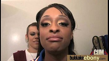 Preview 3 of Bollywood Rape - Ebony Cum Slut Hottie Bukkake Party 12