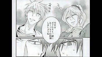Preview 2 of Dad Son Porn - BL同人 火神大我&times_青峰大輝　黒子のバスケ　火神くんの敬語強化レッスン