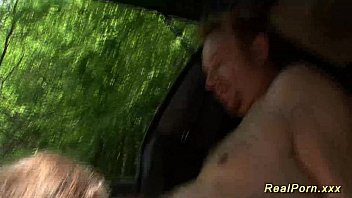 Preview 3 of Pier Peery - german teen picked up for car sex