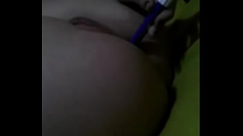 Preview 1 of Ngewe Di Moyor - Mi novia se toca pensando en m&iacute_