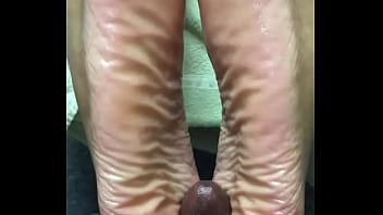 Preview 2 of Arab Tunis 2017 - Ebony footjob