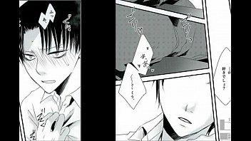 Preview 2 of Vaccumshotbag - BL同人 エレン&times_リヴァイ　進撃の巨人　カドオナ