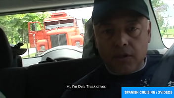 Preview 2 of Bipasha Sex V - Bisex Trucker Serviced by a guy