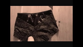 Preview 1 of Mum Puts Son In Chastity - Quick cumming on panty