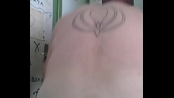 Preview 3 of Creampie Ass Guy - Black bikini strip 3