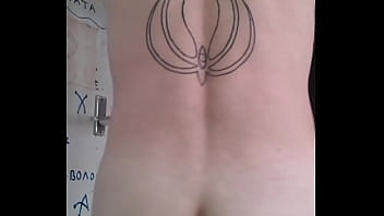 Preview 4 of Creampie Ass Guy - Black bikini strip 3